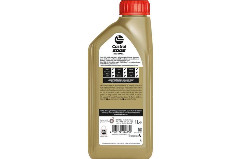 Castrol EDGE 0W-30 LL 1L Castrol EDGE 0W-30 LL 1L