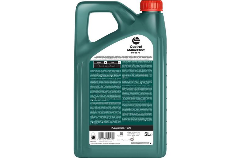 Castrol MAGNATEC 0W-20 FE 5L Castrol MAGNATEC 0W-20 FE 5L