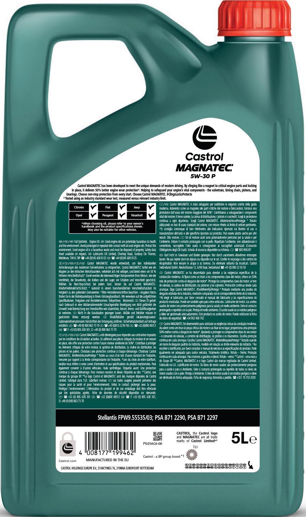Castrol MAGNATEC 5W-30 P 5L