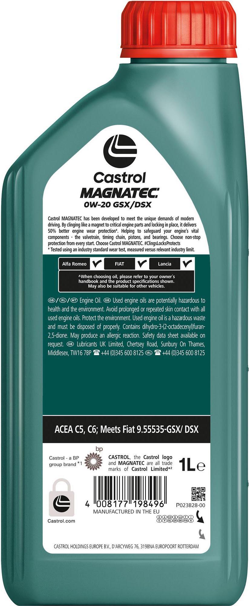 Castrol MAGNATEC 0W-20 GSX/DSX 1L