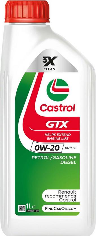 Castrol GTX 0W-20 RN17 FE 1L