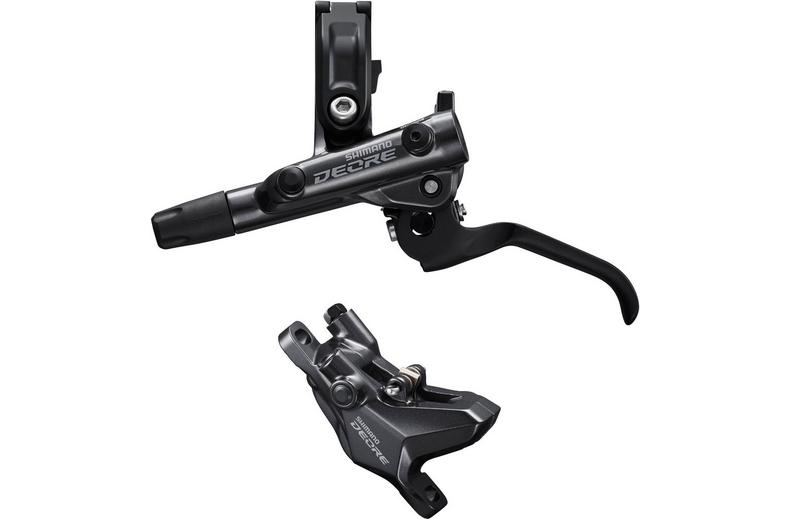 Shimano Deore BR-M6100/BL-M6100 Disc Brake Set 2 Pot Calliper, Rear Left Shimano Deore BR-M6100/BL-M6100 Disc Brake Set 2 Pot Calliper, Rear Left