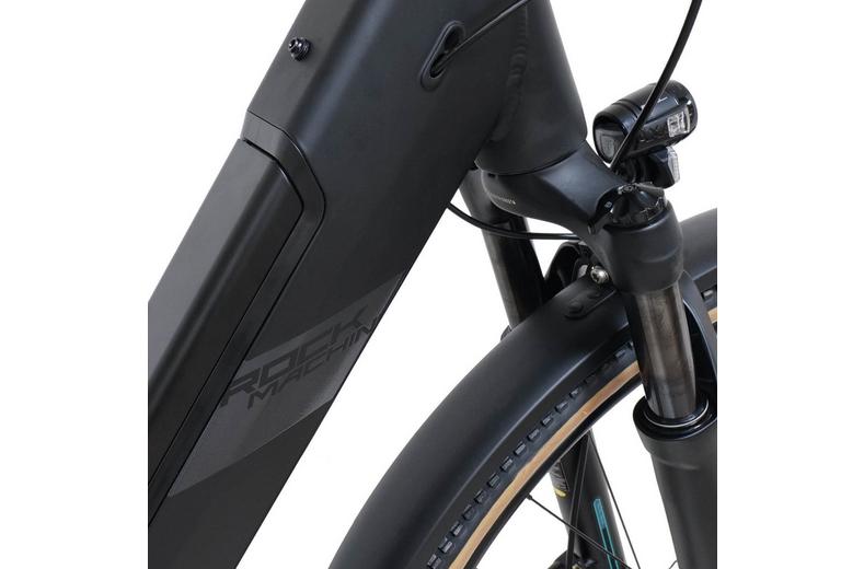 Rock Machine Crossride e450 Touring Electric Bike - Black - M, L Frames Rock Machine Crossride e450 Touring Electric Bike - Black - M, L Frames