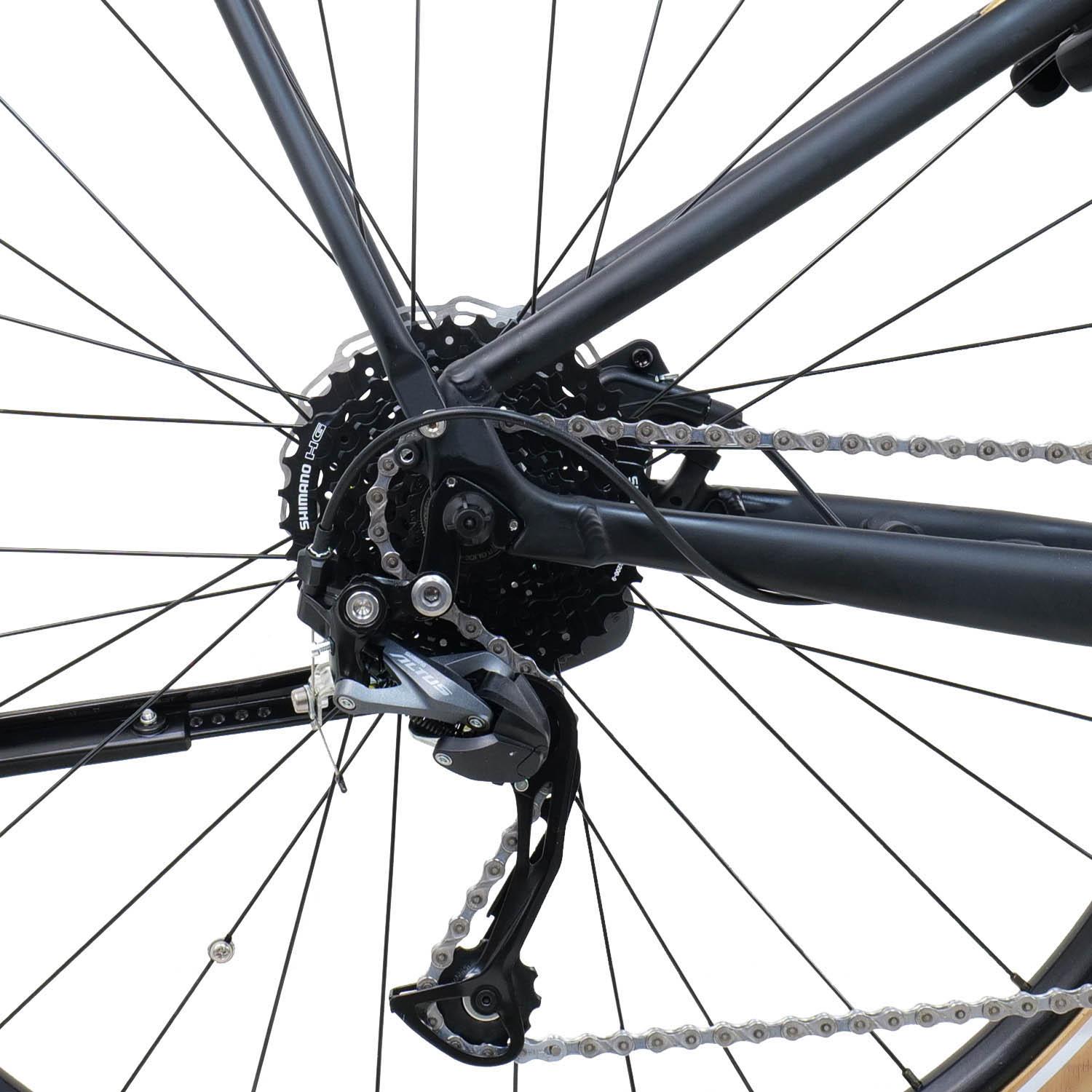 Rock Machine Crossride e450 Touring Electric Bike - Black - M, L Frames