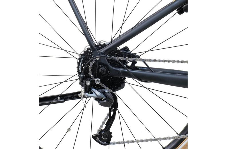 Rock Machine Crossride e450 Touring Electric Bike - Black - M, L Frames Rock Machine Crossride e450 Touring Electric Bike - Black - M, L Frames