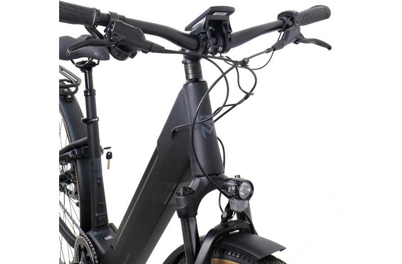 Rock Machine Crossride e450 Touring Electric Bike - Black - M, L Frames Rock Machine Crossride e450 Touring Electric Bike - Black - M, L Frames