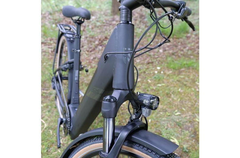 Rock Machine Crossride e450 Touring Electric Bike - Black - M, L Frames Rock Machine Crossride e450 Touring Electric Bike - Black - M, L Frames