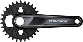 Shimano Deore FC-M6100 12 Speed Chainset, 52mm Chainline, 175mm