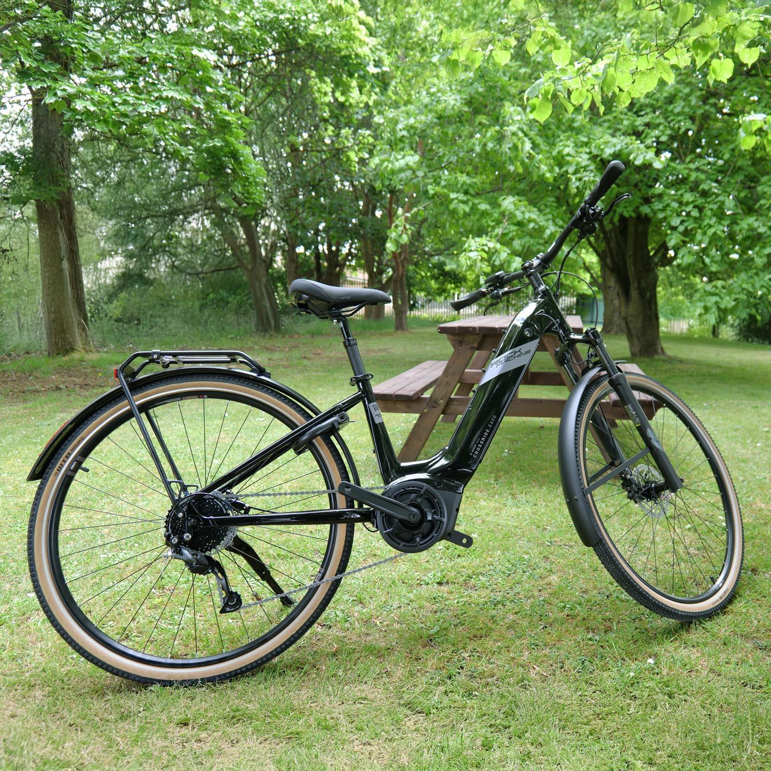 Rock Machine Crossride e400 B Touring Electric Bike - S Frame