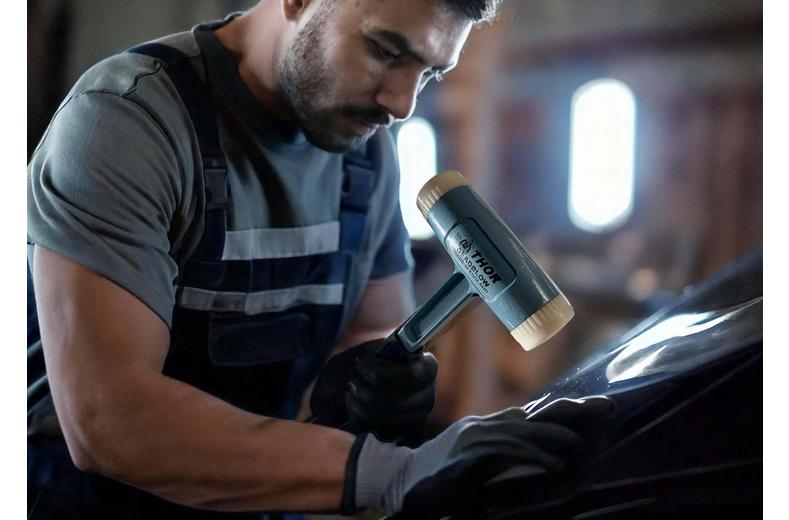 Thor 20-2020 Dead Blow Nylon Hammer 63mm 1.85kg (65oz) Thor 20-2020 Dead Blow Nylon Hammer 63mm 1.85kg (65oz)