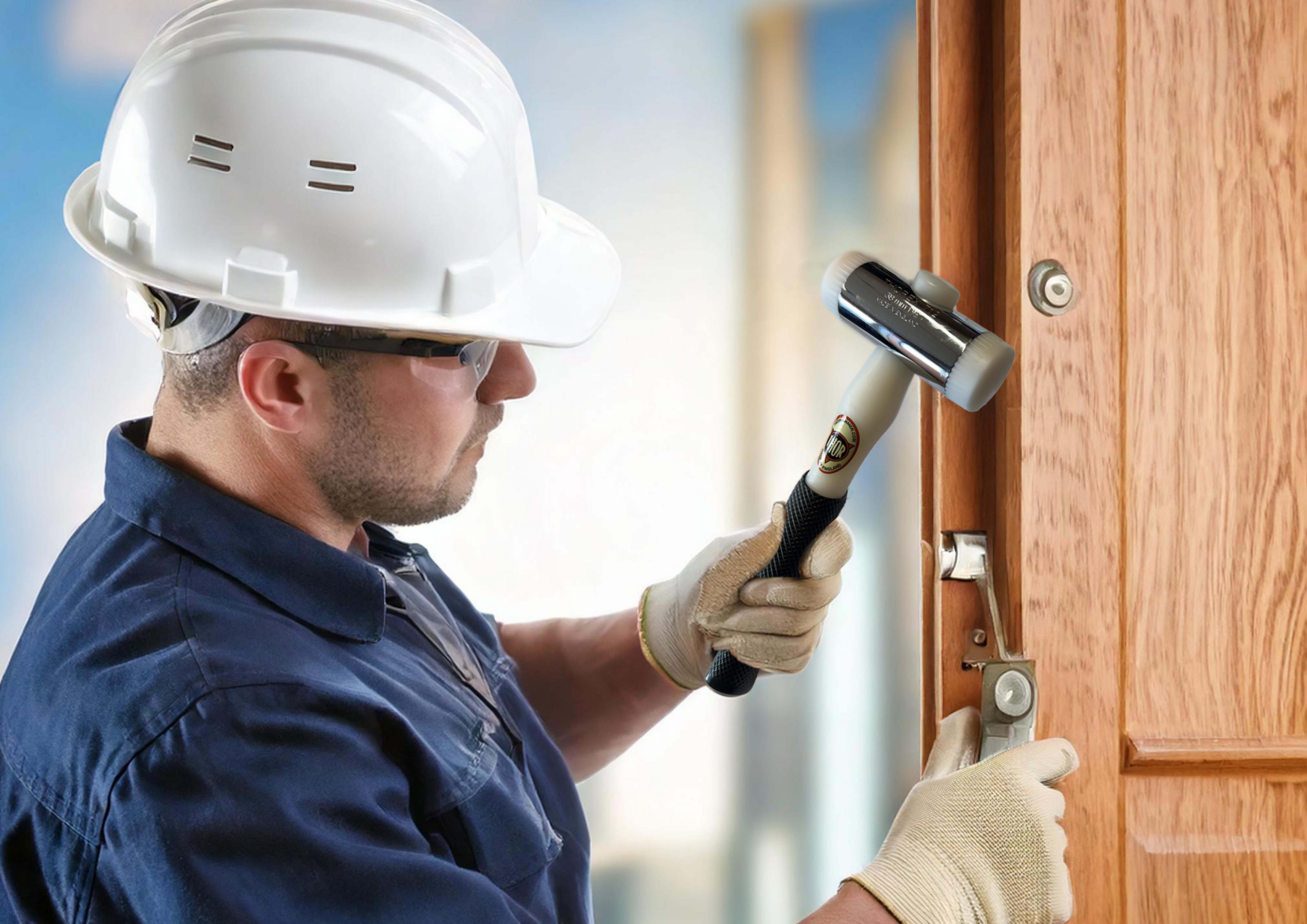 Thor 11-712 Thorex Nylon Hammer - Plastic Handle 38mm 650g