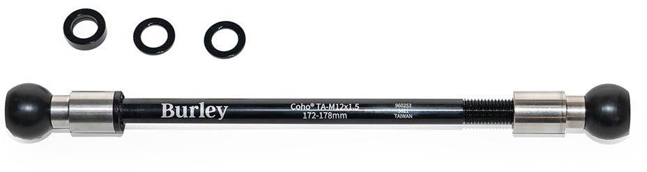 Halfords Burley Coho Thru Axle 12x1.5 172-178mm | Pricematch, Extra 8% off for BC Members, Free Bike Health Check, Cycle2Work Scheme & 0% APR Finance.