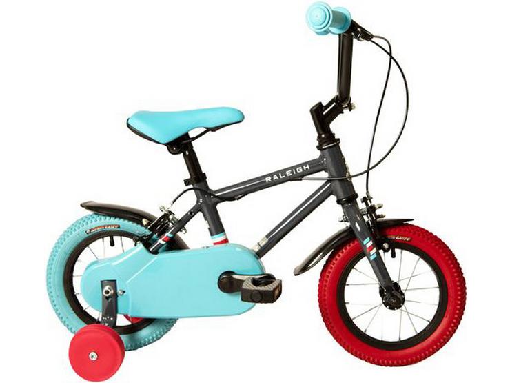 Raleigh Pop Kids Bike - Black - 12" Wheel