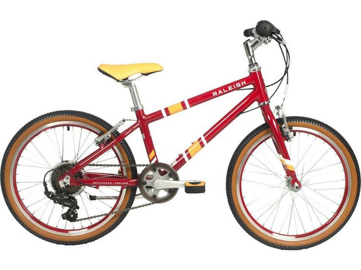 Raleigh Pop Junior Bike - Plum - 20" Wheel
