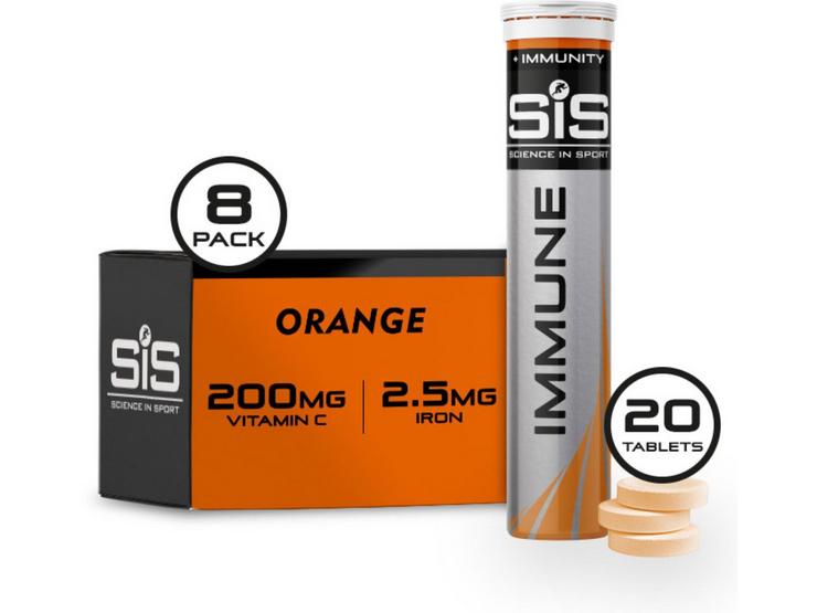 SIS GO Immune Hydro Tablets, Orange 8 x 20 tablets