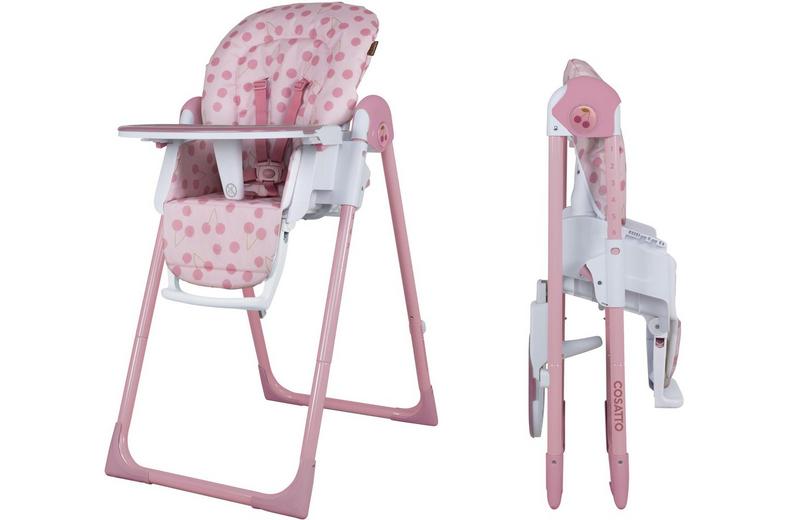 Cosatto Pip 0+ Highchair, Cherry Pie Cosatto Pip 0+ Highchair, Cherry Pie