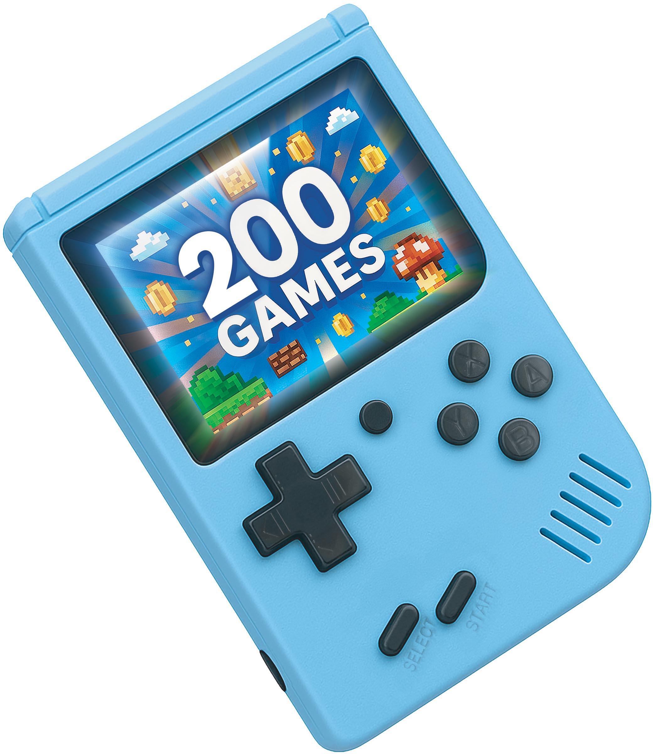 Fine & Dandy Handheld Games Console - Red or Blue