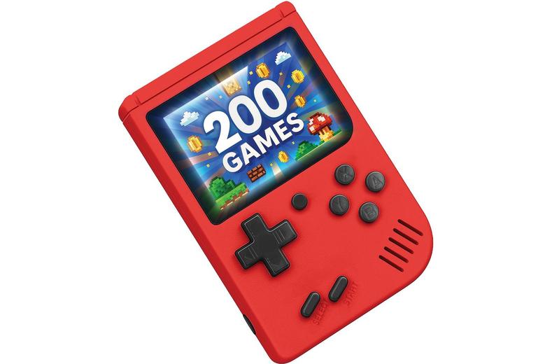 Fine & Dandy Handheld Games Console - Red or Blue Fine & Dandy Handheld Games Console - Red or Blue