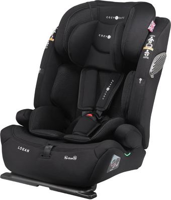 Cozy N Safe Logan Child Car Seat, 76-150cm - Onyx