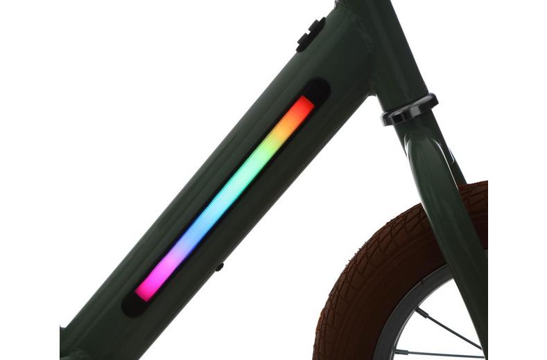 Indi Light Up Balance Bike, Sage Green - 12" Wheel Indi Light Up Balance Bike, Sage Green - 12" Wheel