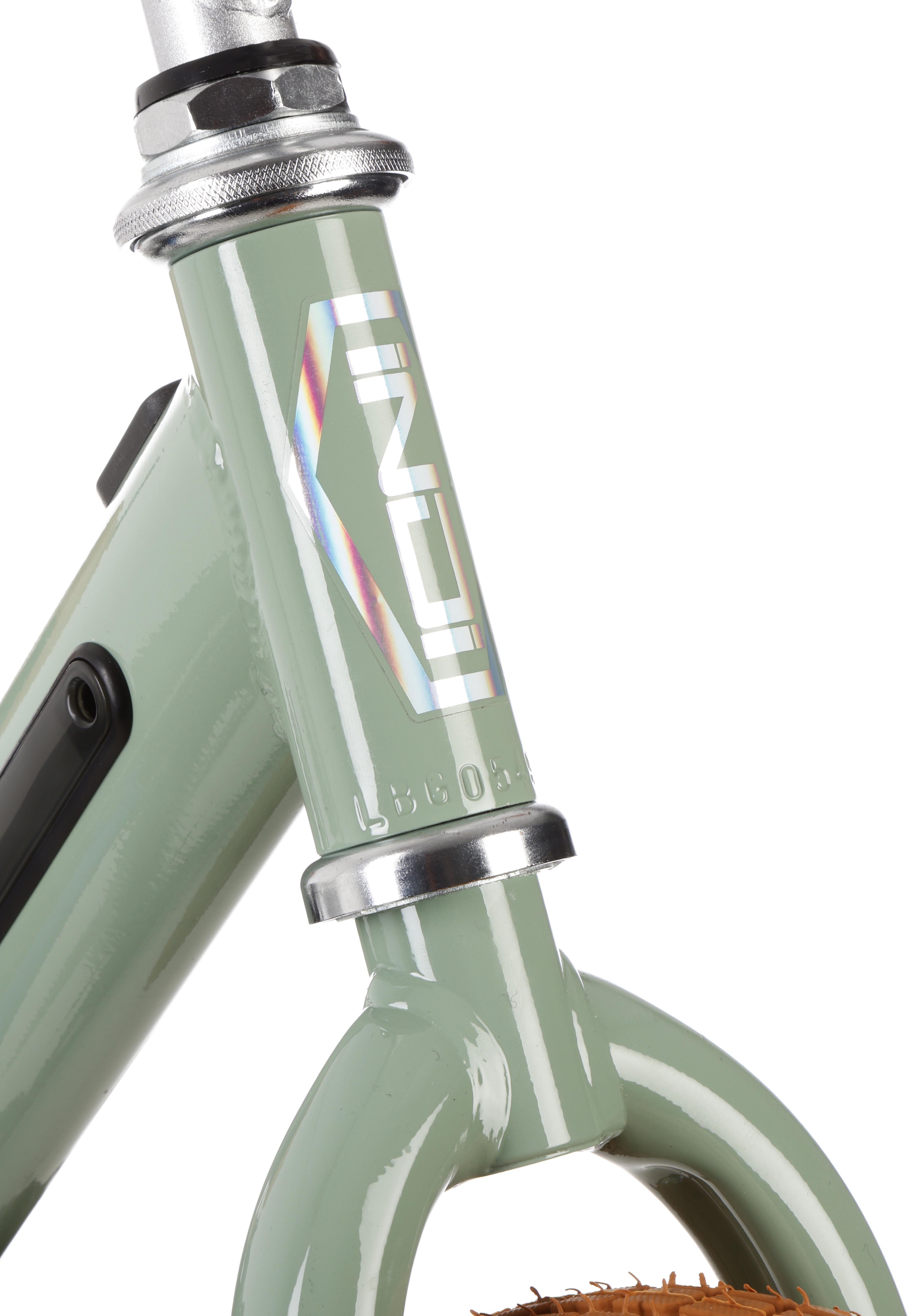 Indi Light Up Balance Bike, Sage Green - 12" Wheel