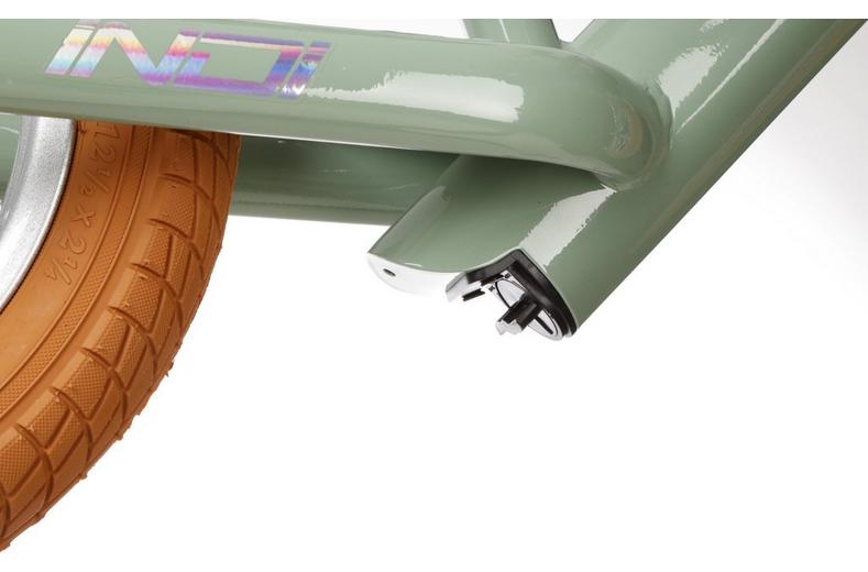 Indi Light Up Balance Bike, Sage Green - 12" Wheel Indi Light Up Balance Bike, Sage Green - 12" Wheel