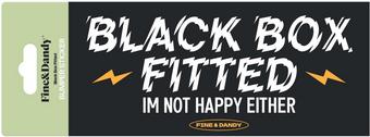 Black Box Bumper Sticker