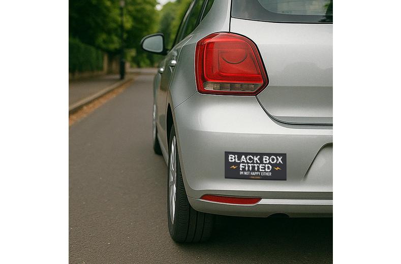 "Black Boxes Matter" Bumper Sticker - Glossy Vinyl Decal, Waterproof, Car Decal - Rear Placement