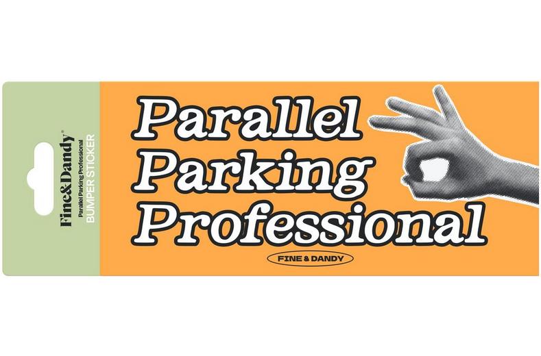 Parallel Park Bumper Sticker Parallel Park Bumper Sticker