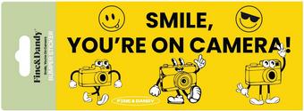 On Camera Bumper Sticker