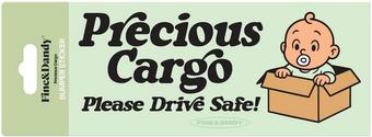 Precious Cargo Bumper Sticker