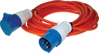 Maypole 230V 25m Caravan Site Extension Lead