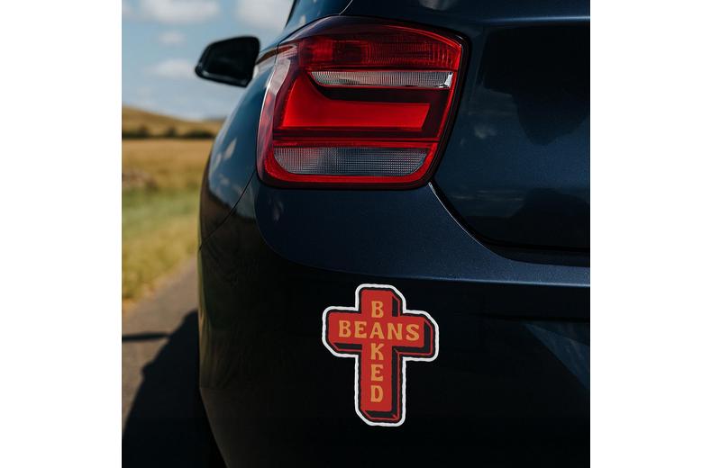 Baked Beans Bumper Sticker Baked Beans Bumper Sticker