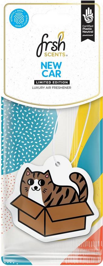 Cat in Box Hanging Air Freshener