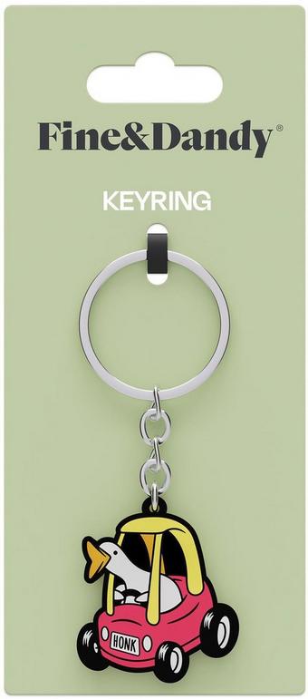 Fine & Dandy Goose Driver Keyring