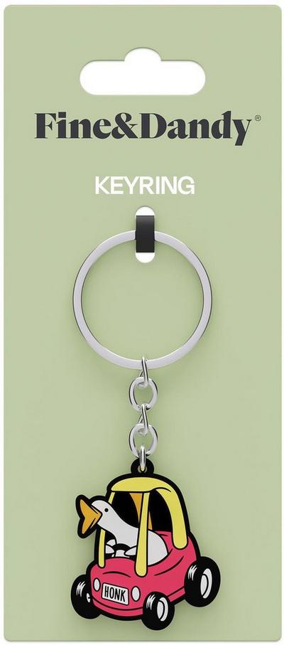 Fine & Dandy Goose Driver Keyring