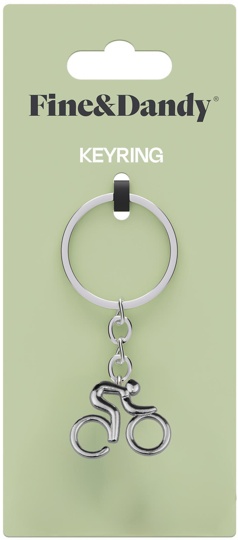 Halfords Fine & Dandy Cycling Keyring | Extra 8% off for BC Members
