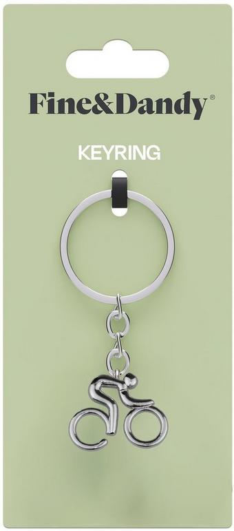 Fine & Dandy Cycling Keyring