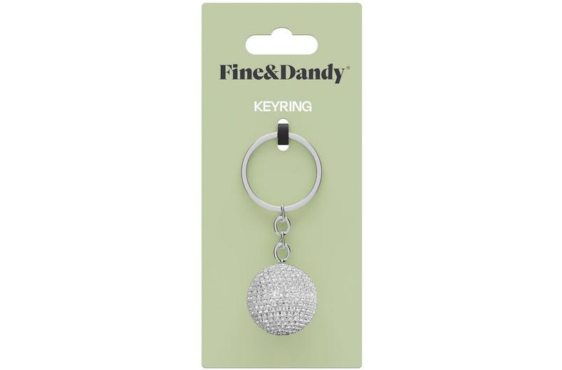 Fine & Dandy Disco Ball Keyring Fine & Dandy Disco Ball Keyring