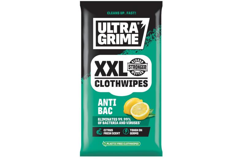 UltraGrime Anti-Bac XXL Wipes pk 20 UltraGrime Anti-Bac XXL Wipes pk 20