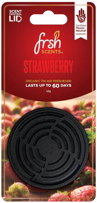 FRSH Strawberry Air Freshener Tin