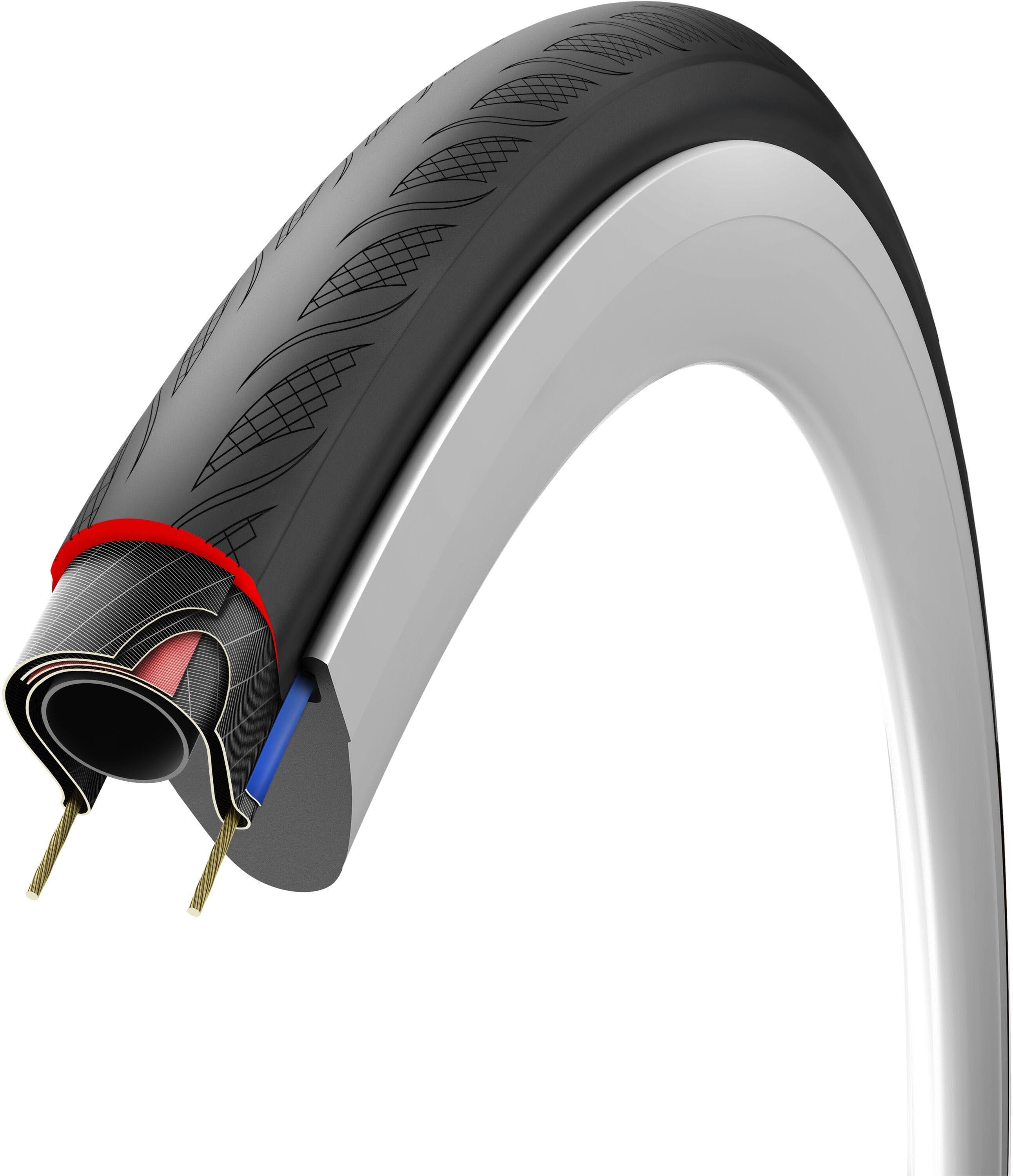 Vittoria Rubino Clincher Folding Tyre, Black 700x26c