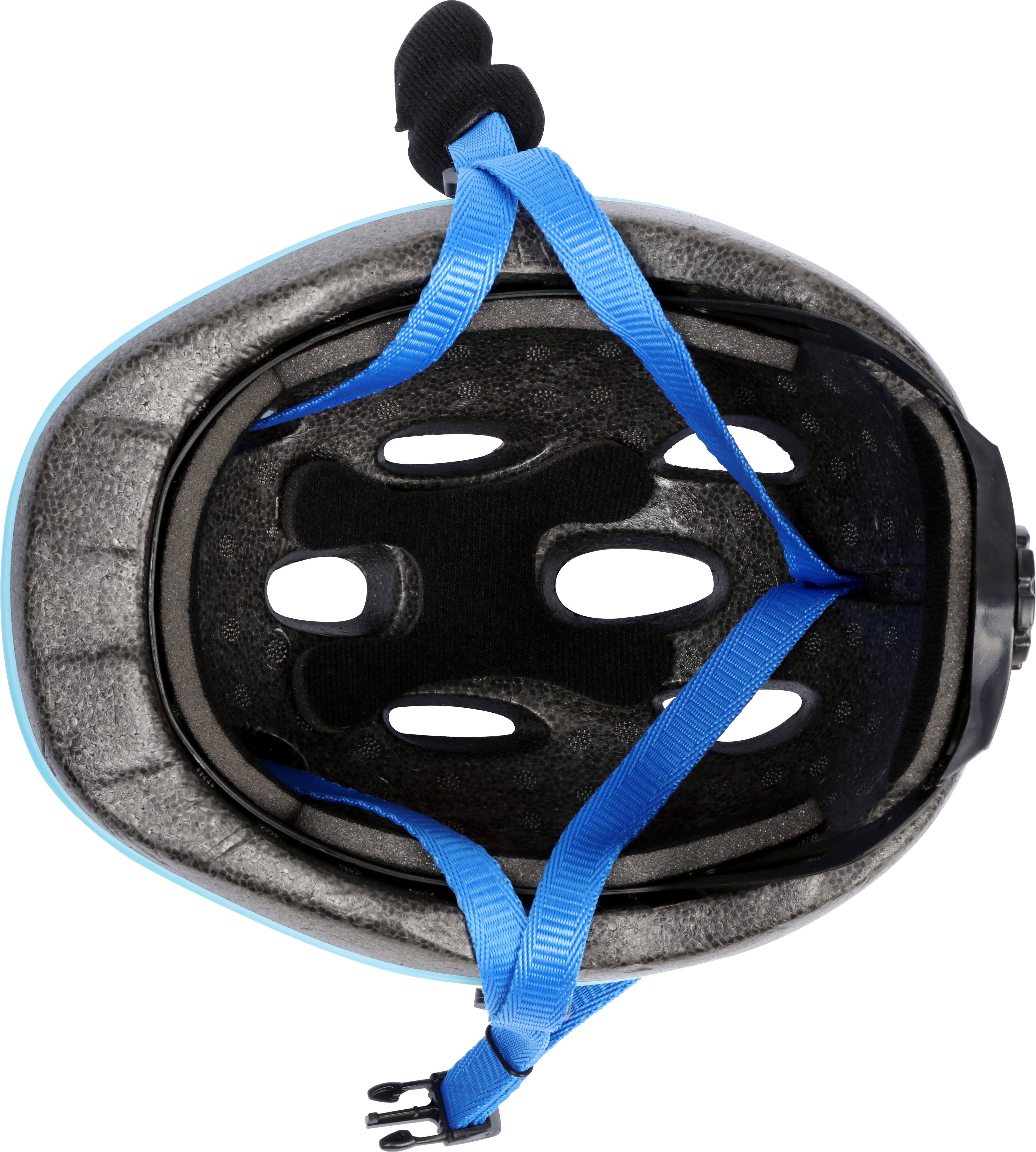 Halfords Kids Camo Helmet Blue 46-54cm