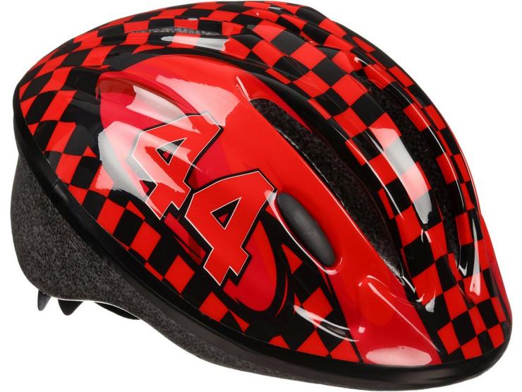 Halfords Kids Race Helmet Red 48-52cm