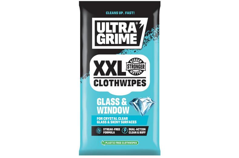 UltraGrime Glass & Window XXL Wipes pk 20 UltraGrime Glass & Window XXL Wipes pk 20