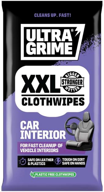 UltraGrime Car Interior XXL Wipes pk 20