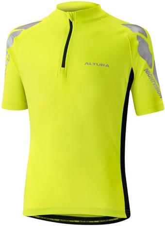 Altura Yth N/Vision SS Jersey, Yellow - 7 - 9yrs
