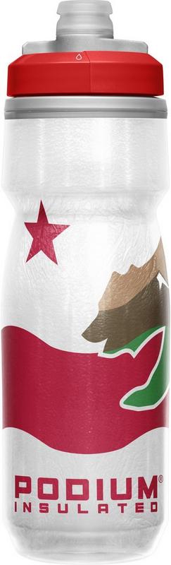 Halfords Camelbak CamelBak Podium Chill Bottle, 600ml Flag Series California | Extra 8% off for BC Members