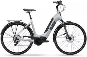 Halfords Raleigh Motus Low Step White/Green Electric Hybrid Bike - L Frame | Extra 8% off for BC Members