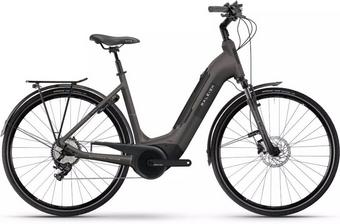 Raleigh Motus Low Tour Step Coffee/Grey Electric Hybrid Bike - L Frame